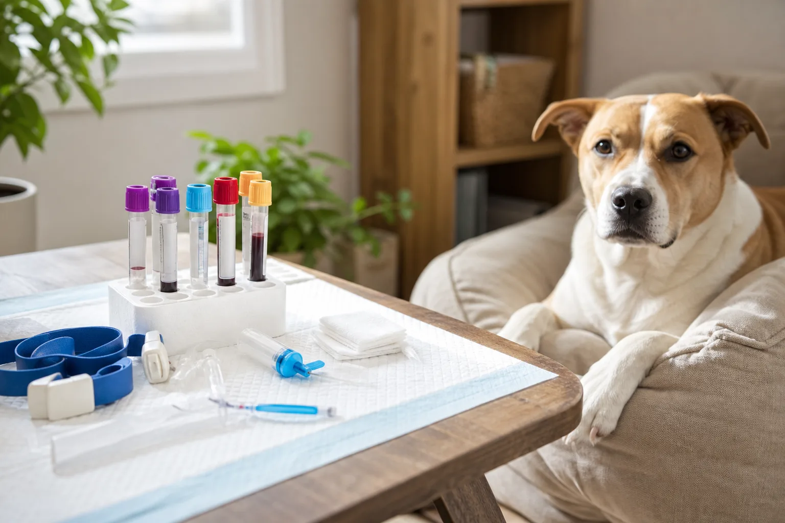 Coleta de exames veterinários no lar: o que esperar